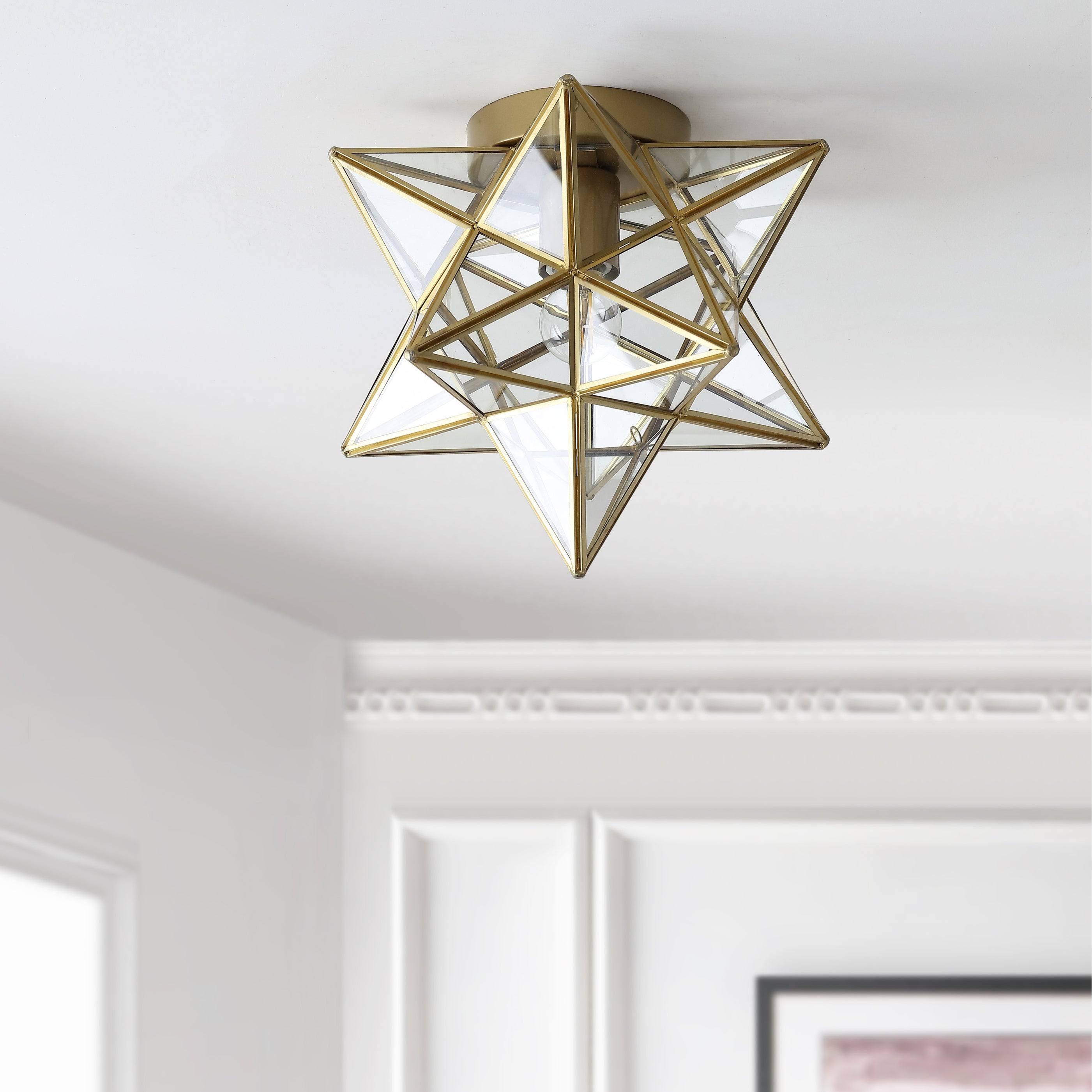 Gold LED Flush Mount Z1516