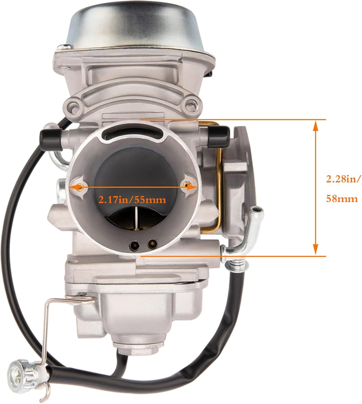 Carburetor for Polaris Sportsman 500 HO 4X4 2001-2005 & 2010-2012, Scrambler 500 4x4 1997-2009, Trail Boss 325 2000-2002 ATV B216157