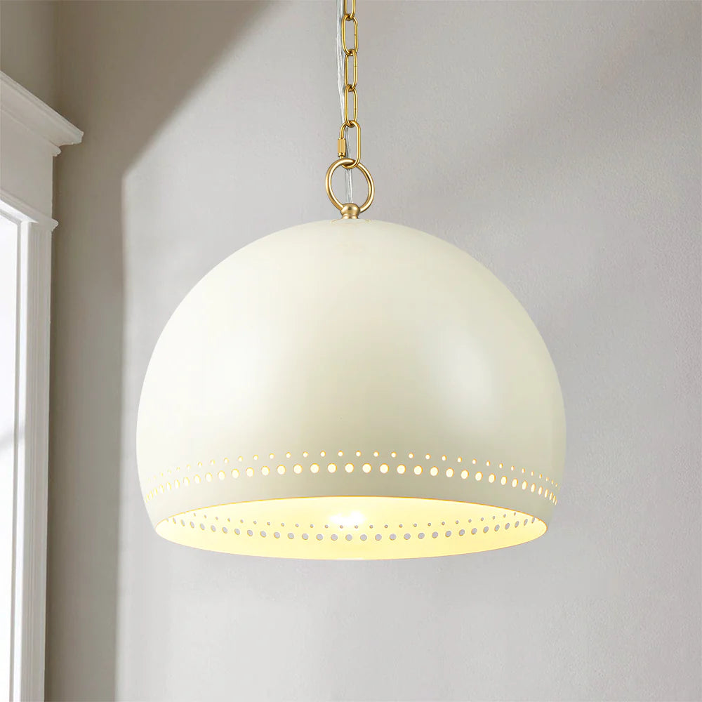 1-Light Dimmable Dome Kitchen Island Pendant C7508