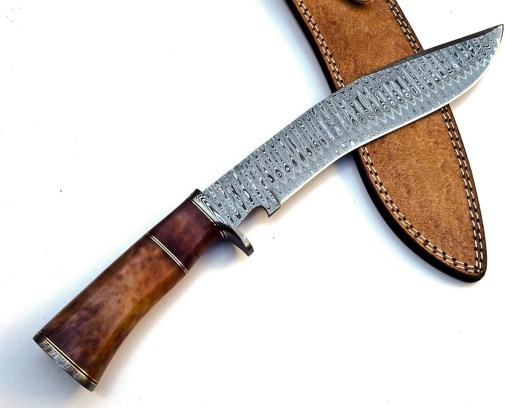 Handmade Damascus Steel 15 Inches Kukri Knife T1803