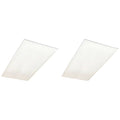 White LED Panel Lights Set of 2 I1069