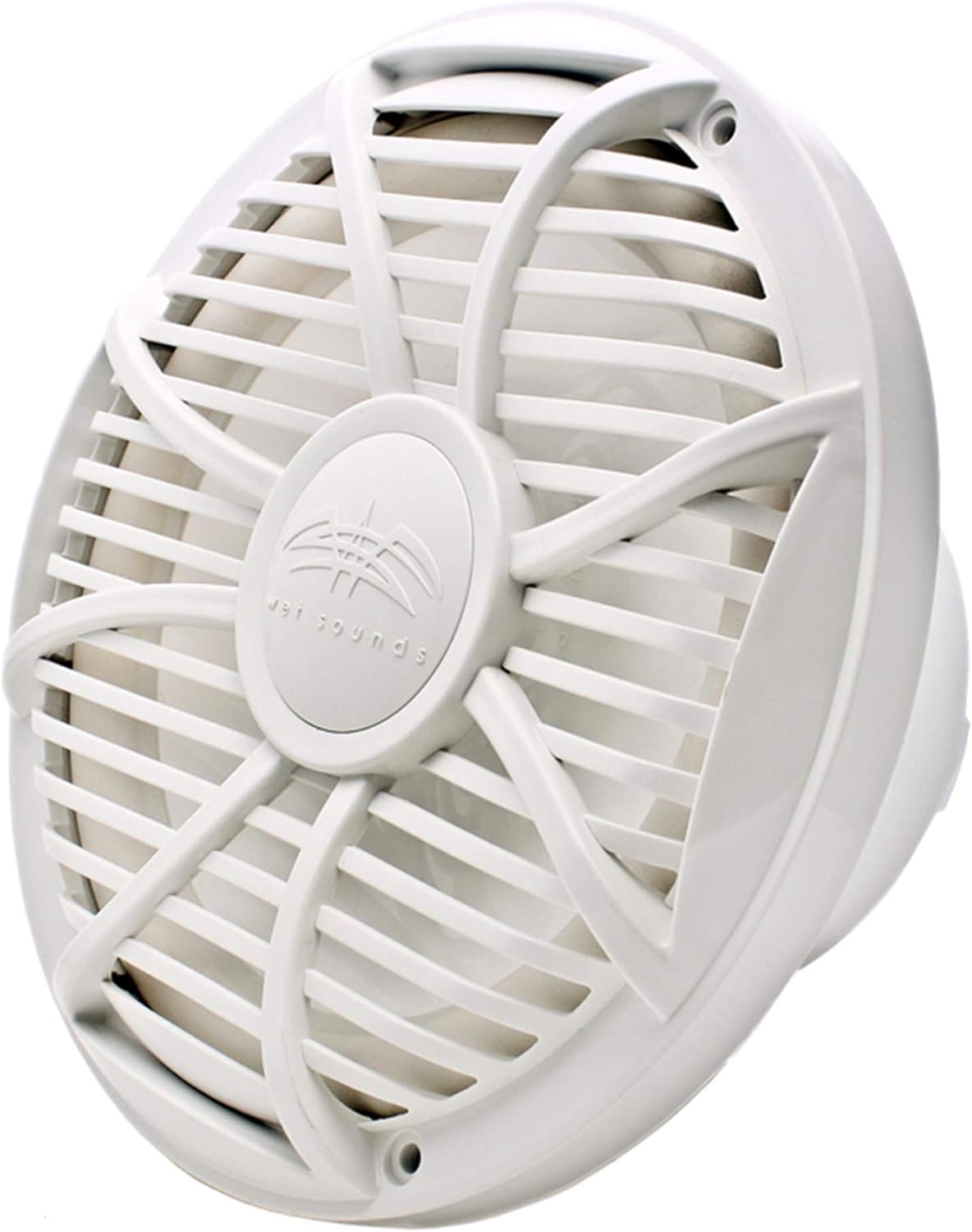 10" White Free Air Marine Subwoofer & 2-Channel Amplifier D88456