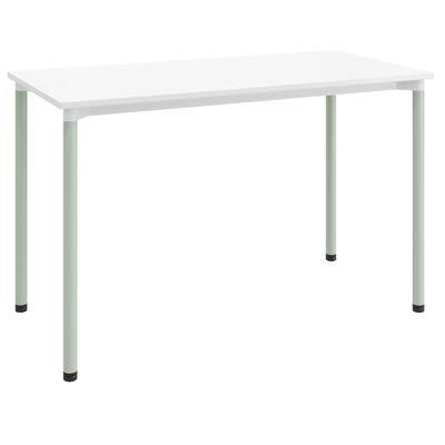 Designer White Sage Green Office Desk F236
