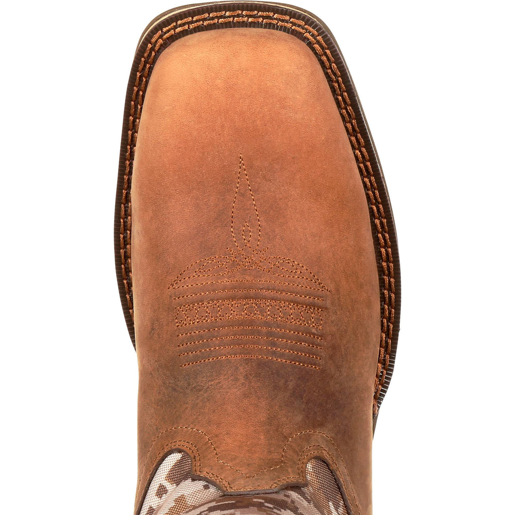 Brown Desert Camo Work Boots D1749