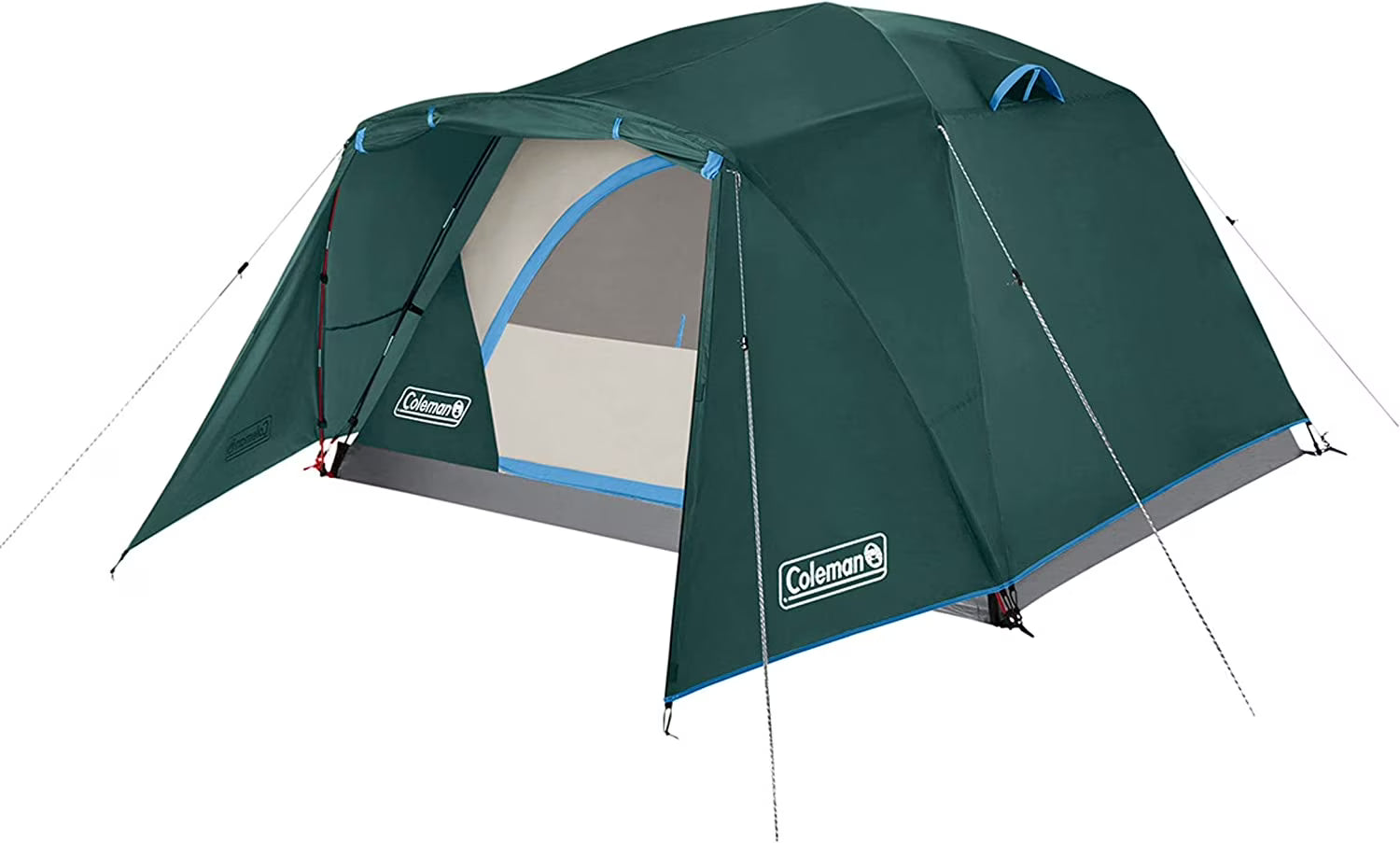 2/4/6 Person Weatherproof Camping Tent with Rainfly and Carry Bag P123401