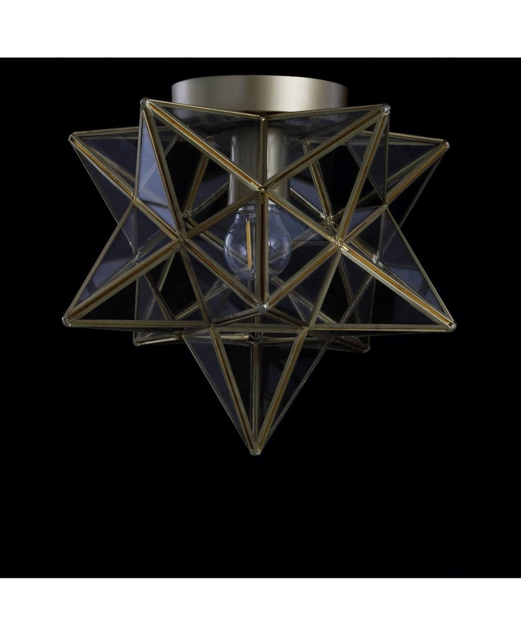 Gold LED Flush Mount Z1516