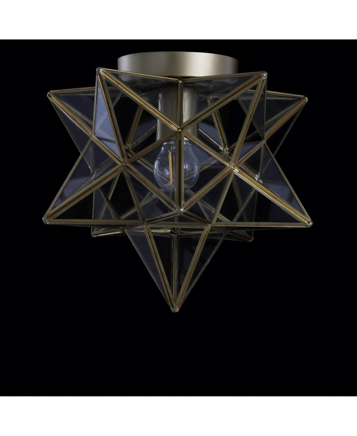 Gold LED Flush Mount Z1516