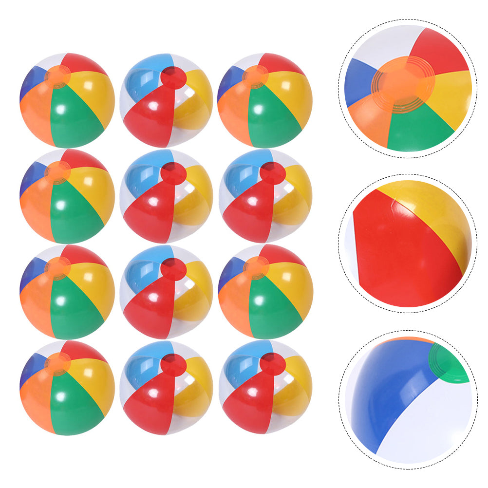 12pcs Inflatable Beach Ball Pool Toy F43222