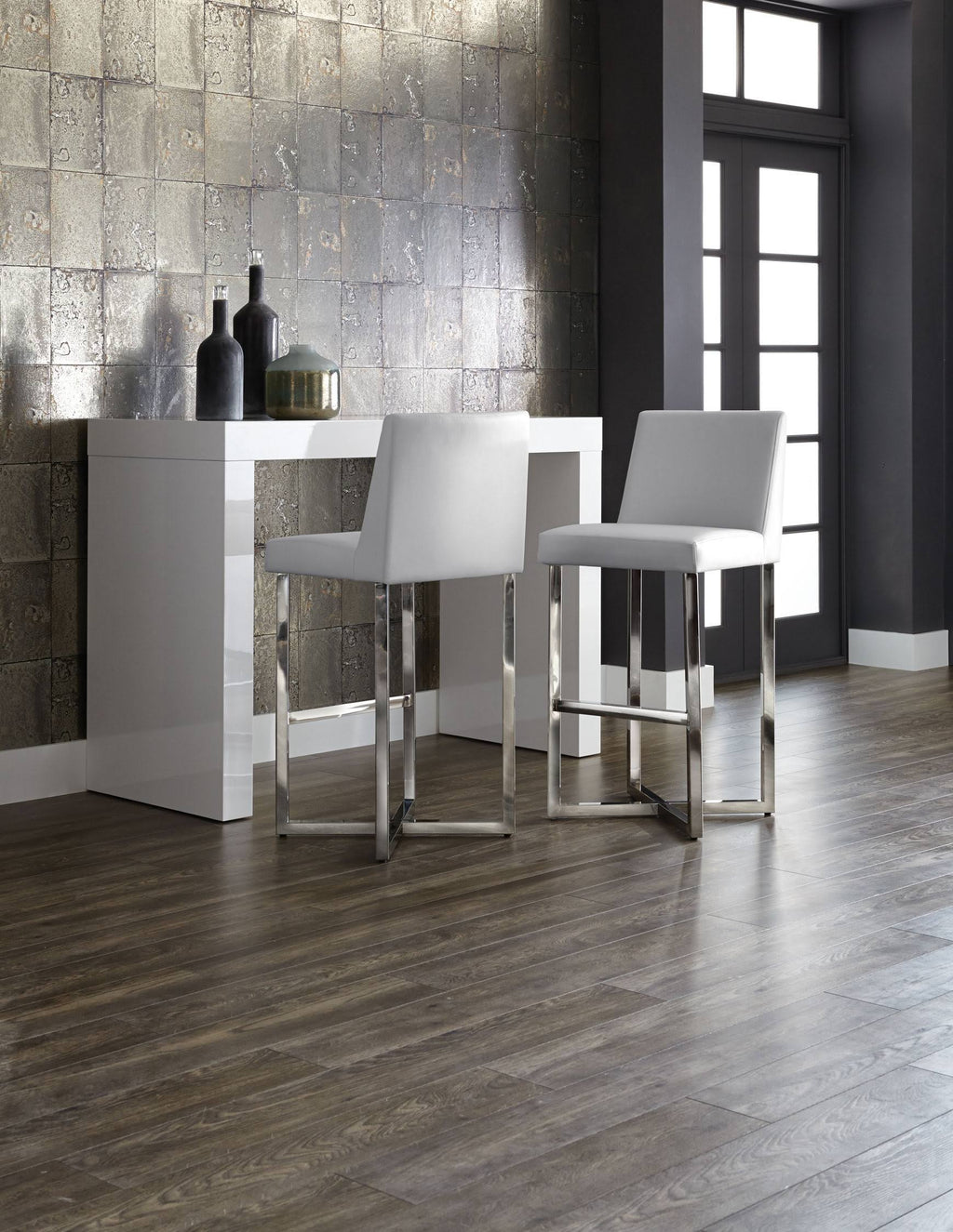 White Arch Console Table T961850