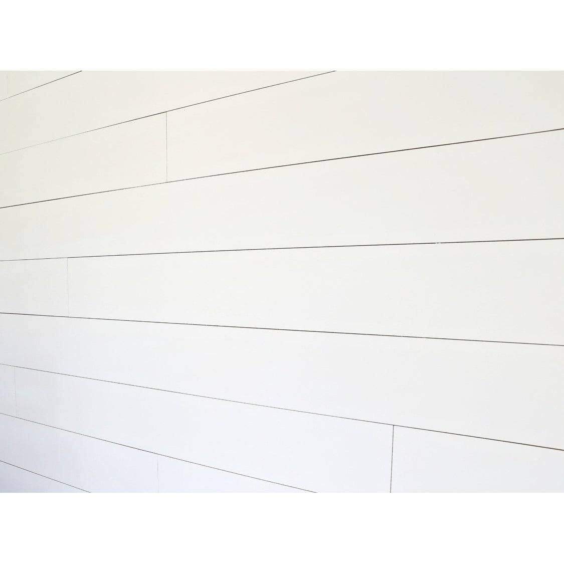 White Peel and Stick Vinyl Wall Paneling Q553