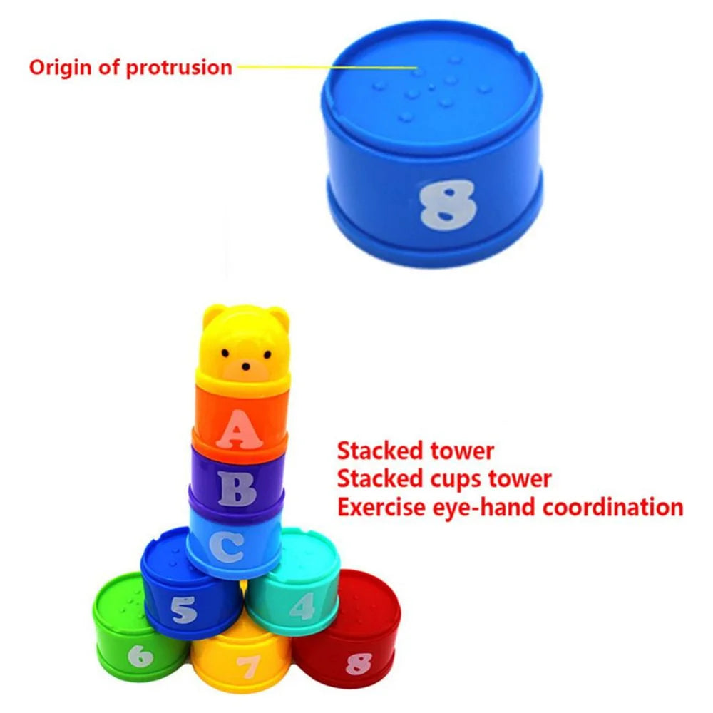 Stacking Toys, Nesting Stack Cups for Toddlers C2097