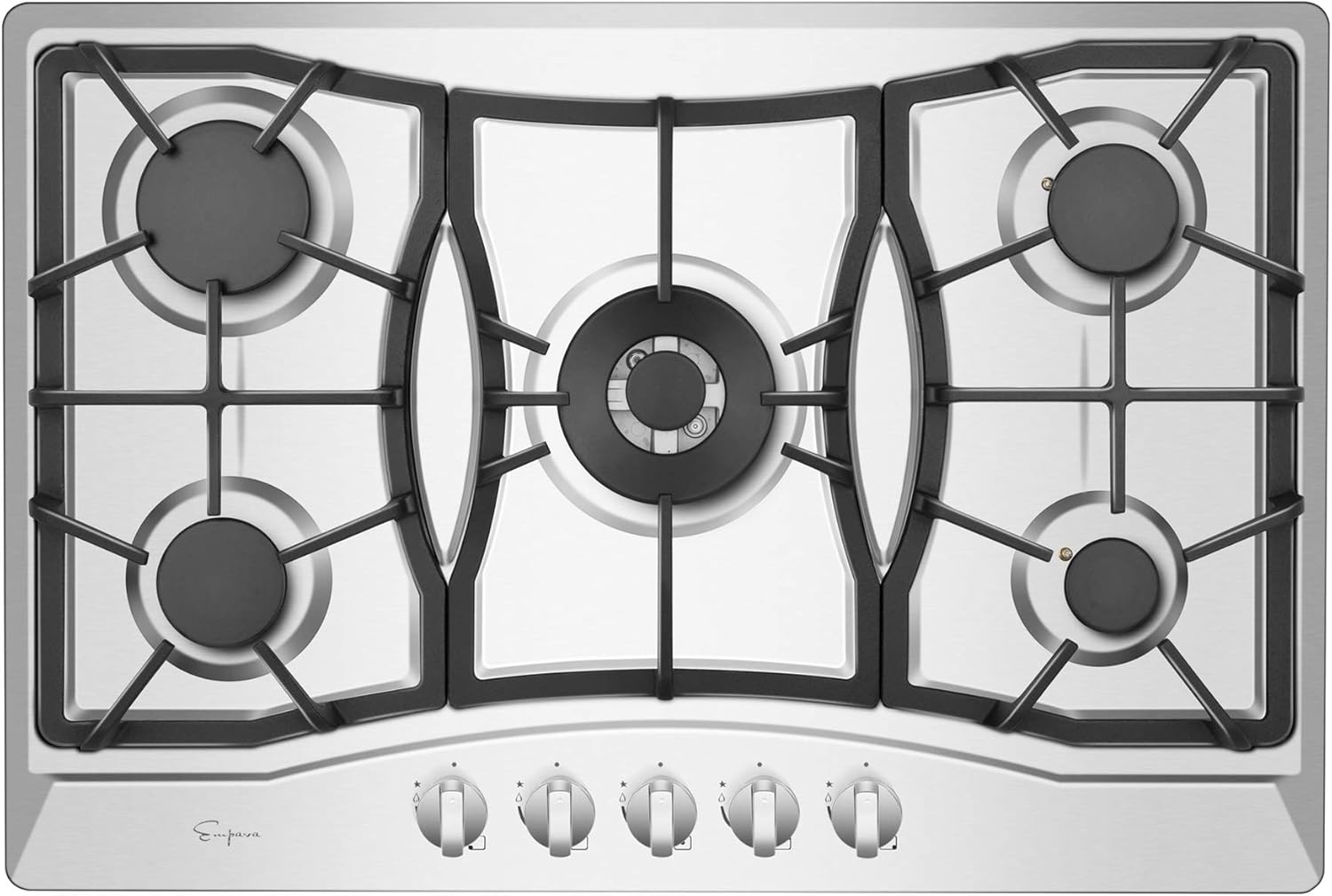 30 in. Stainless Steel Gas Cooktop with 5 Sealed Burners Z56636