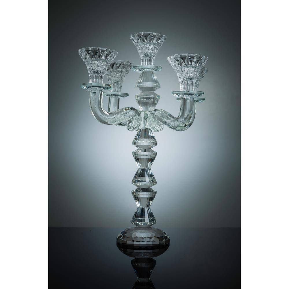 Crystal Candelabra Candlestick Holder W960179