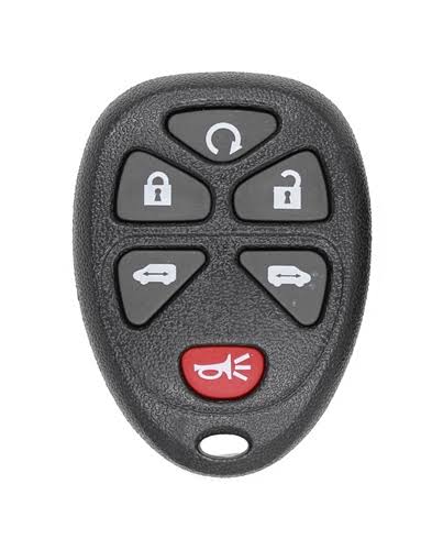 6 Button Key Fob Keyless Entry Car Remote S172047