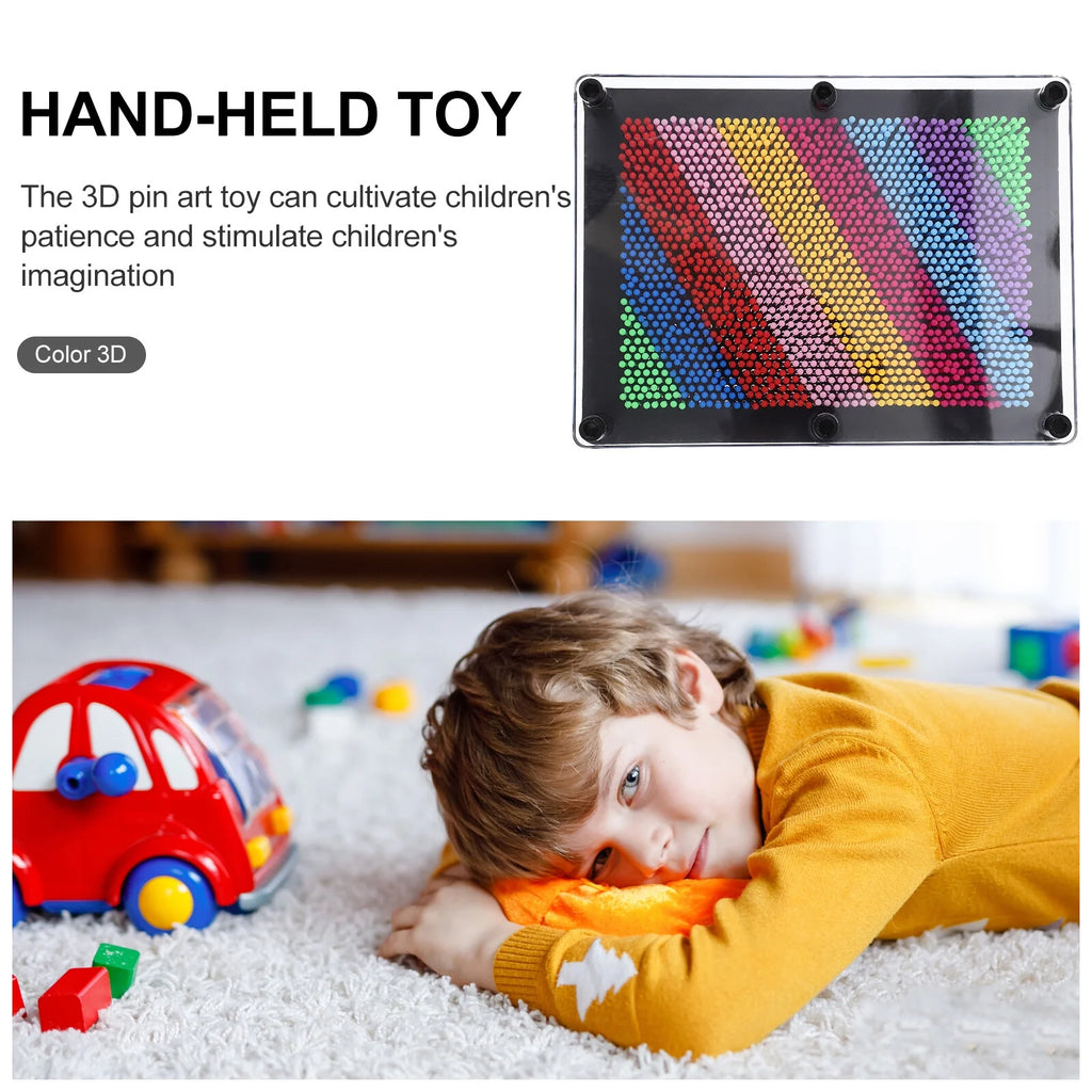 Sensory Board Pin Art Toy for Toddlers H8601