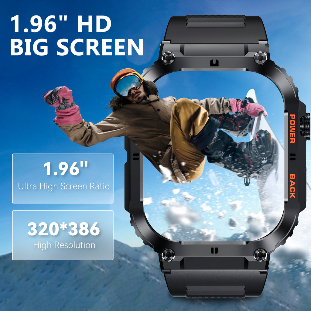 Military Rugged Smart Watch with HD Display G942816