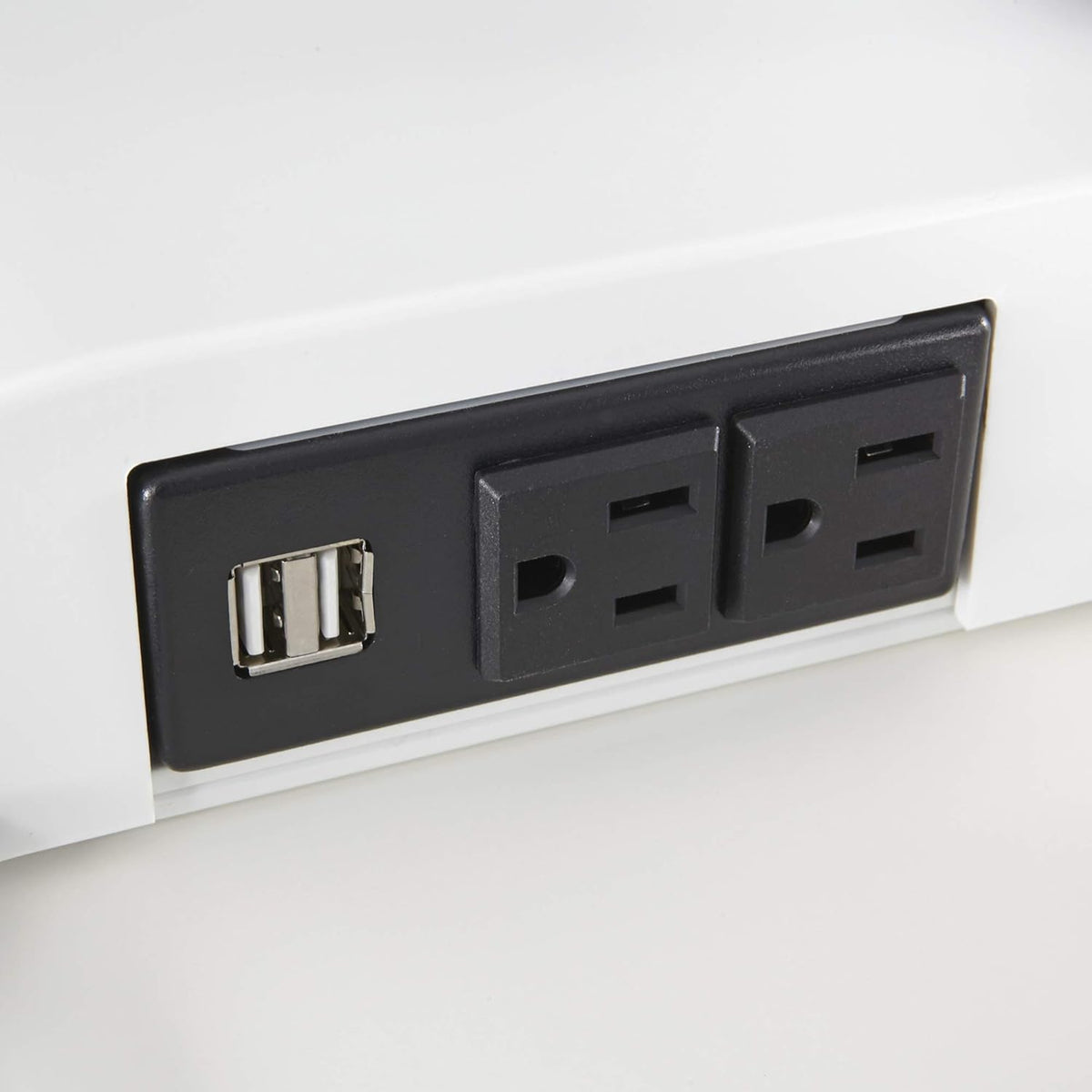 White Electric Sit/Stand Desk Converter A696138