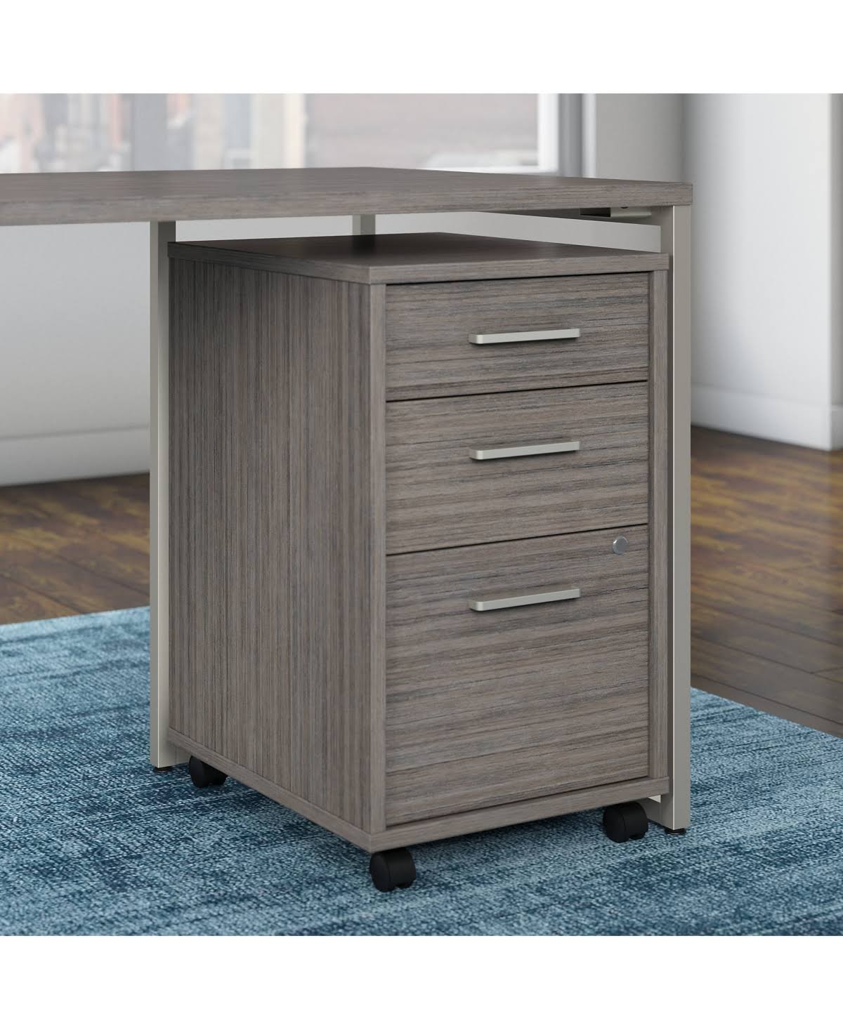 Cocoa 3-Drawer Mobile File Cabinet K3479