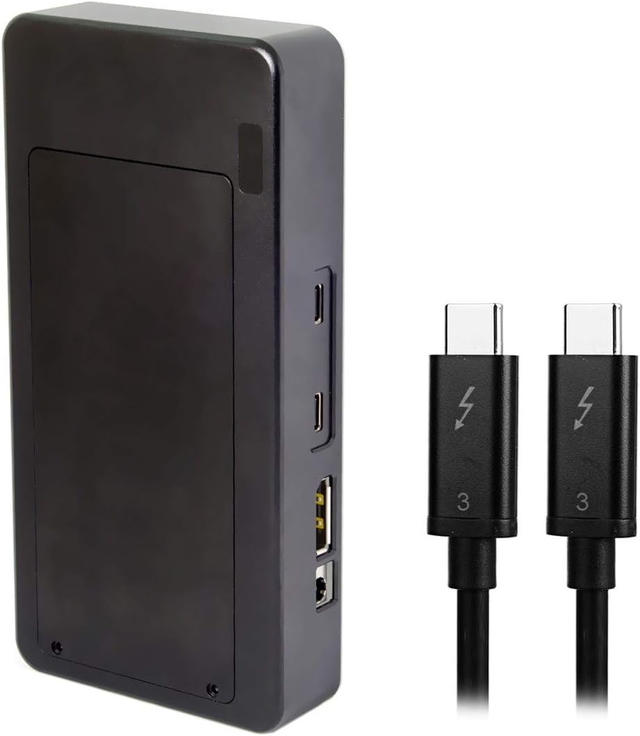 USB4 to Dual NVME SSD Raid Docking & Displayport Adapter U42182