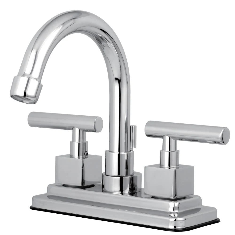 Polished Chrome Centerset Lavatory Faucet with Pop-Up M703