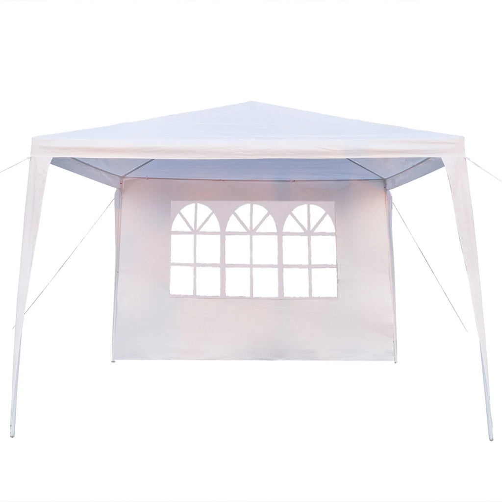 White Three Sides Waterproof Tent with Spiral Tubes Y658