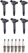 Set of 6 Ignition Coil Pack and 6 Spark Plugs J177