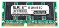 256MB Black Diamond Memory Module SDRAM SO-DIMM 144pin PC100 B551