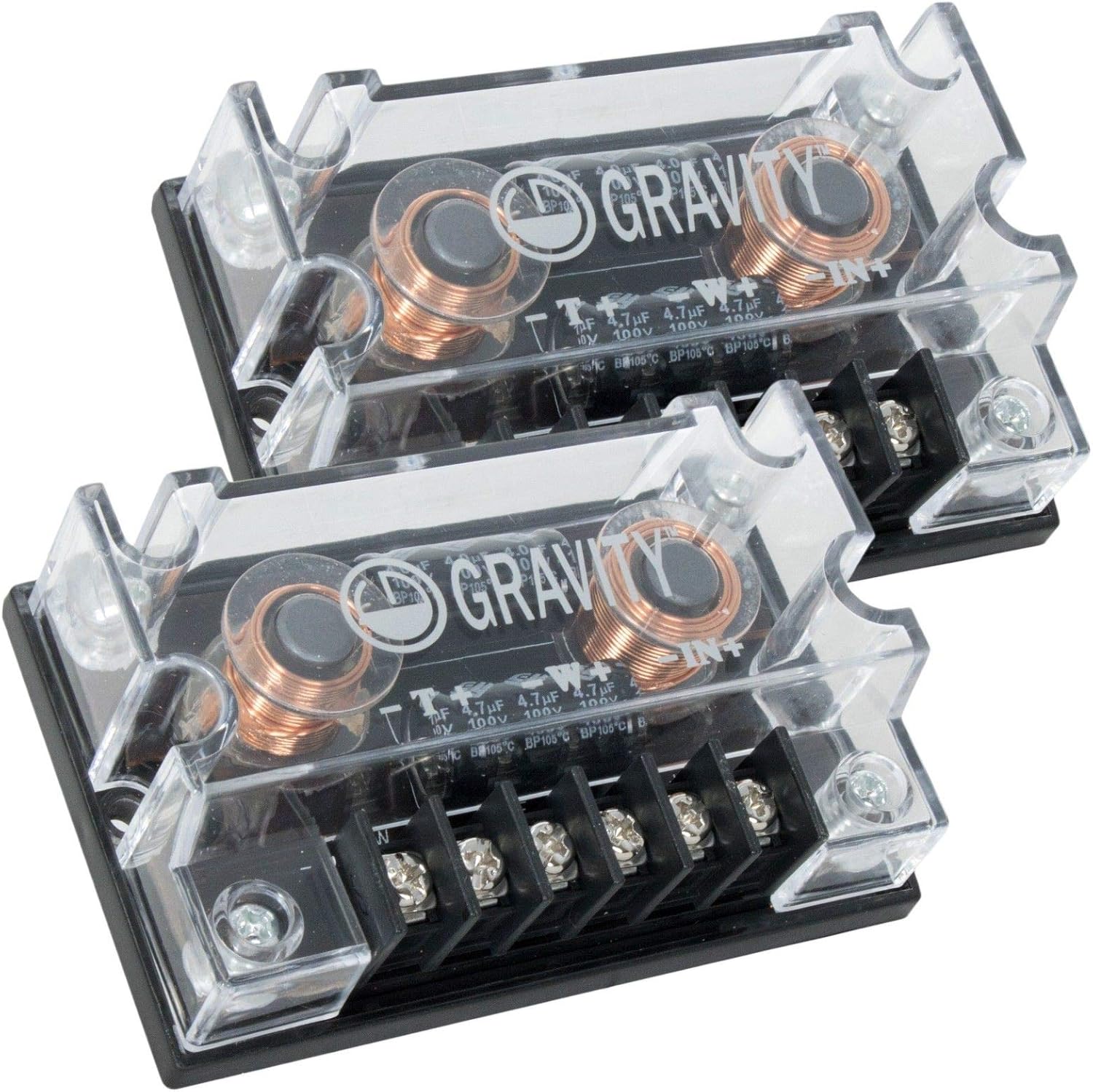 6.5-Inch 2-Way Car Audio Component Speakers System Pack of 2 G6201