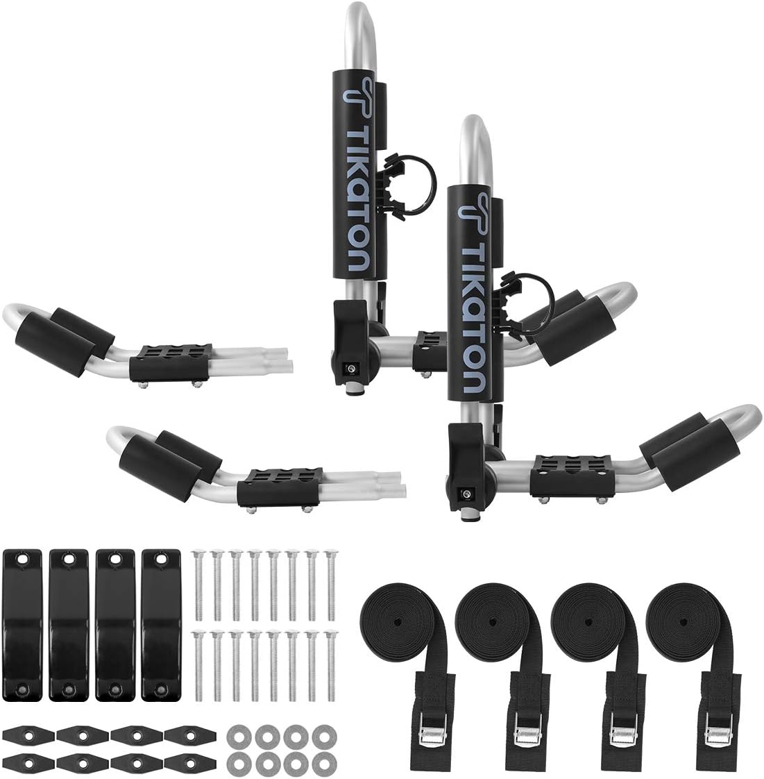 Foldable Kayak Car Rack with 4pcs Straps R12758