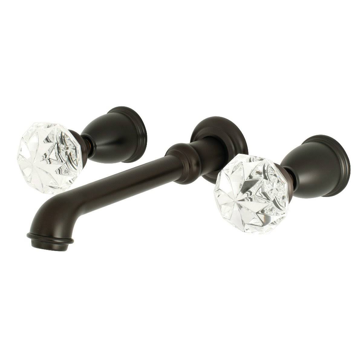 Polished Chrome Wall Mount Bathroom Faucet V23197