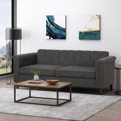 Charcoal Flared Arm Sofa I977206