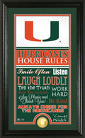 Miami Hurricanes House Rules Photo R6877