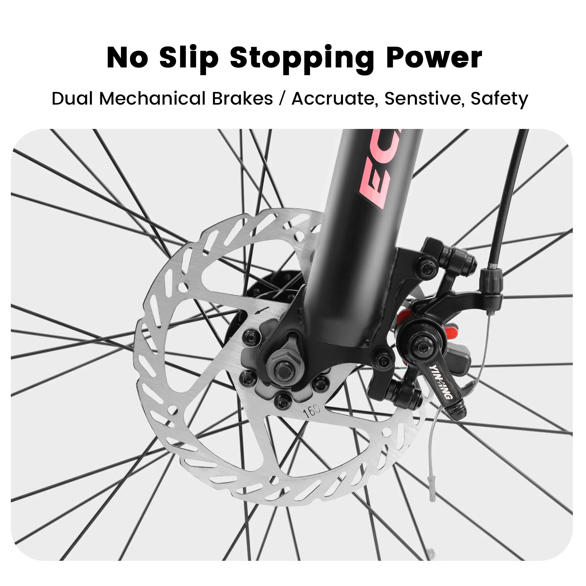 26 Inch Fat Tire Mountain Bike with 4-Inch Wide Wheels, 21-Speed Carbon Steel Frame X547