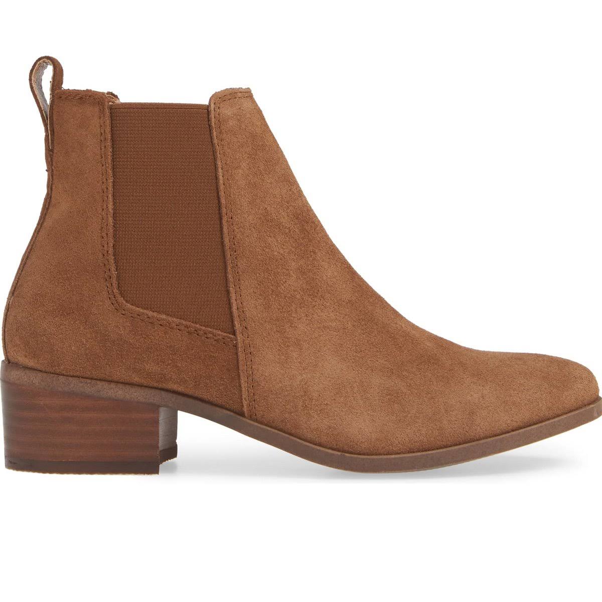 Cognac Suede Dress Shoes Q312