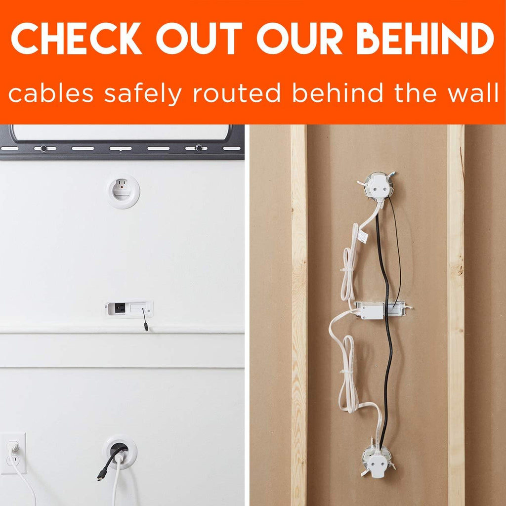In-Wall TV & Soundbar Power Kit with Low Voltage Cable Management X3205