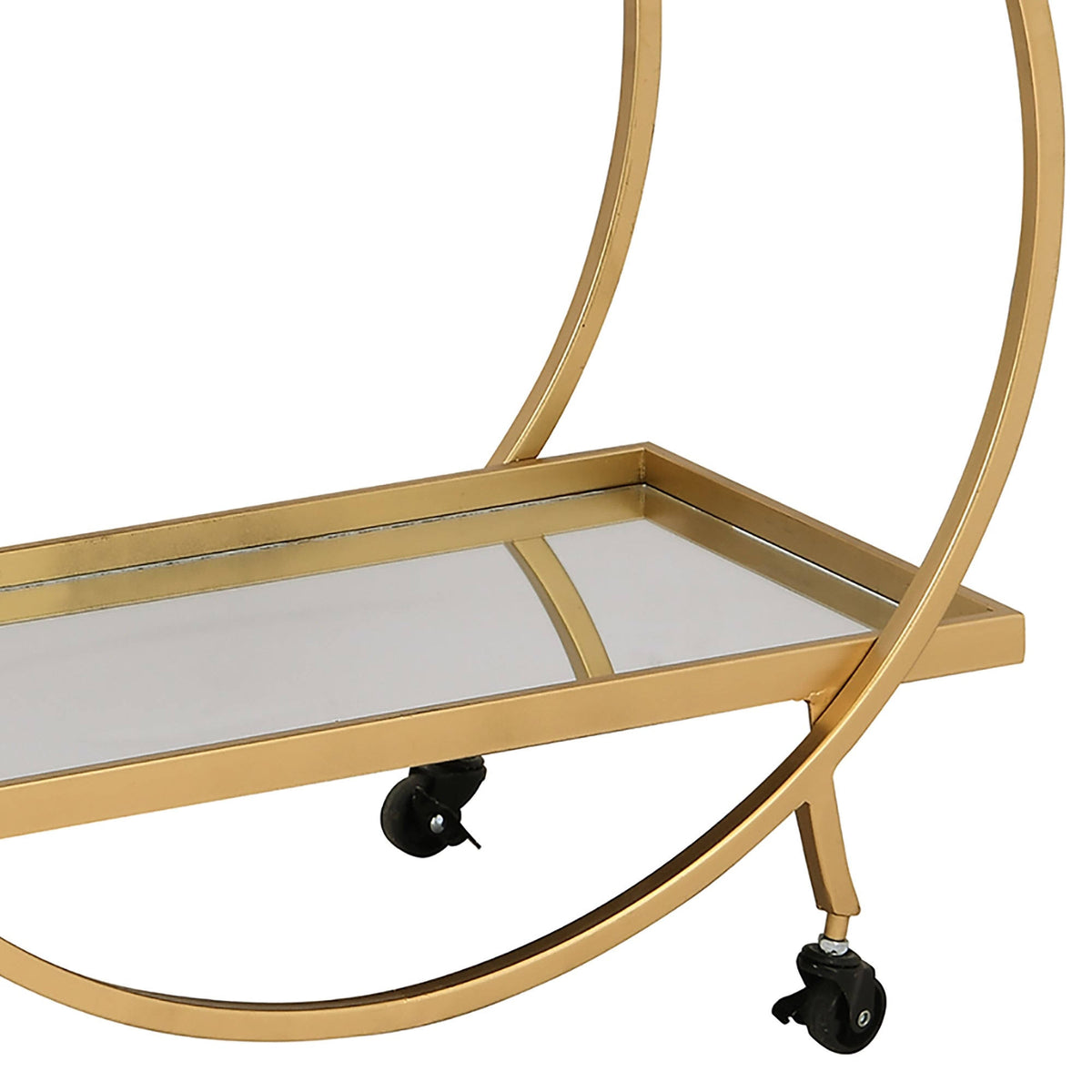 Gold Metal Bar Cart W203