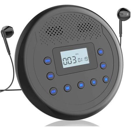 Portable CD Player with Built-in Speakers V300