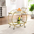 Gold Metal Bar Cart W203