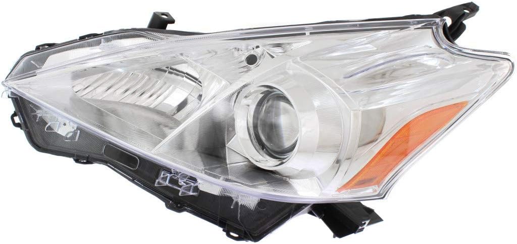 Halogen Headlight Assembly Pair for Toyota Prius V 2012 2013 2014 H186632