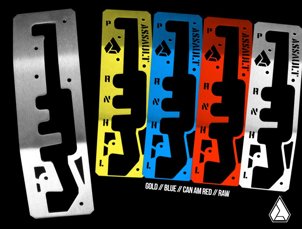 Yellow Shifter Gate Panel Kit V2870