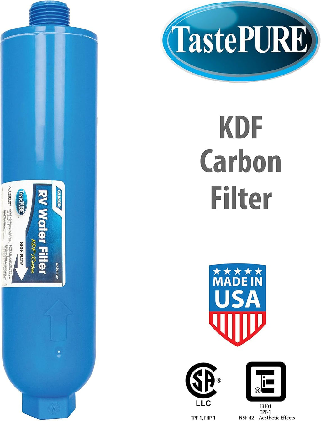 4-Pack Inline RV Water Filter A89002