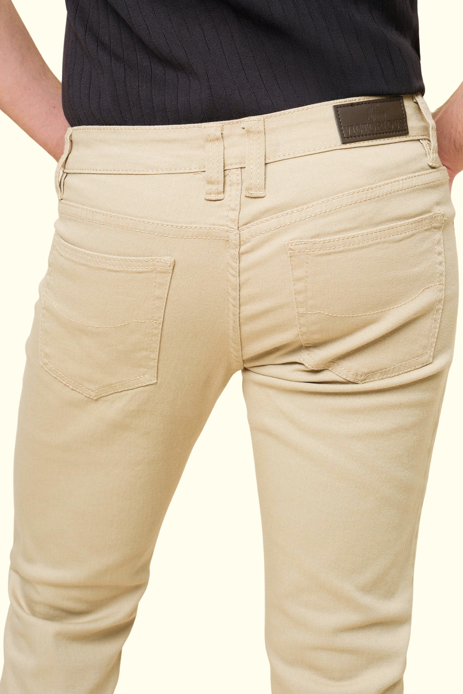 Men's Slim Fit Colored Jeans