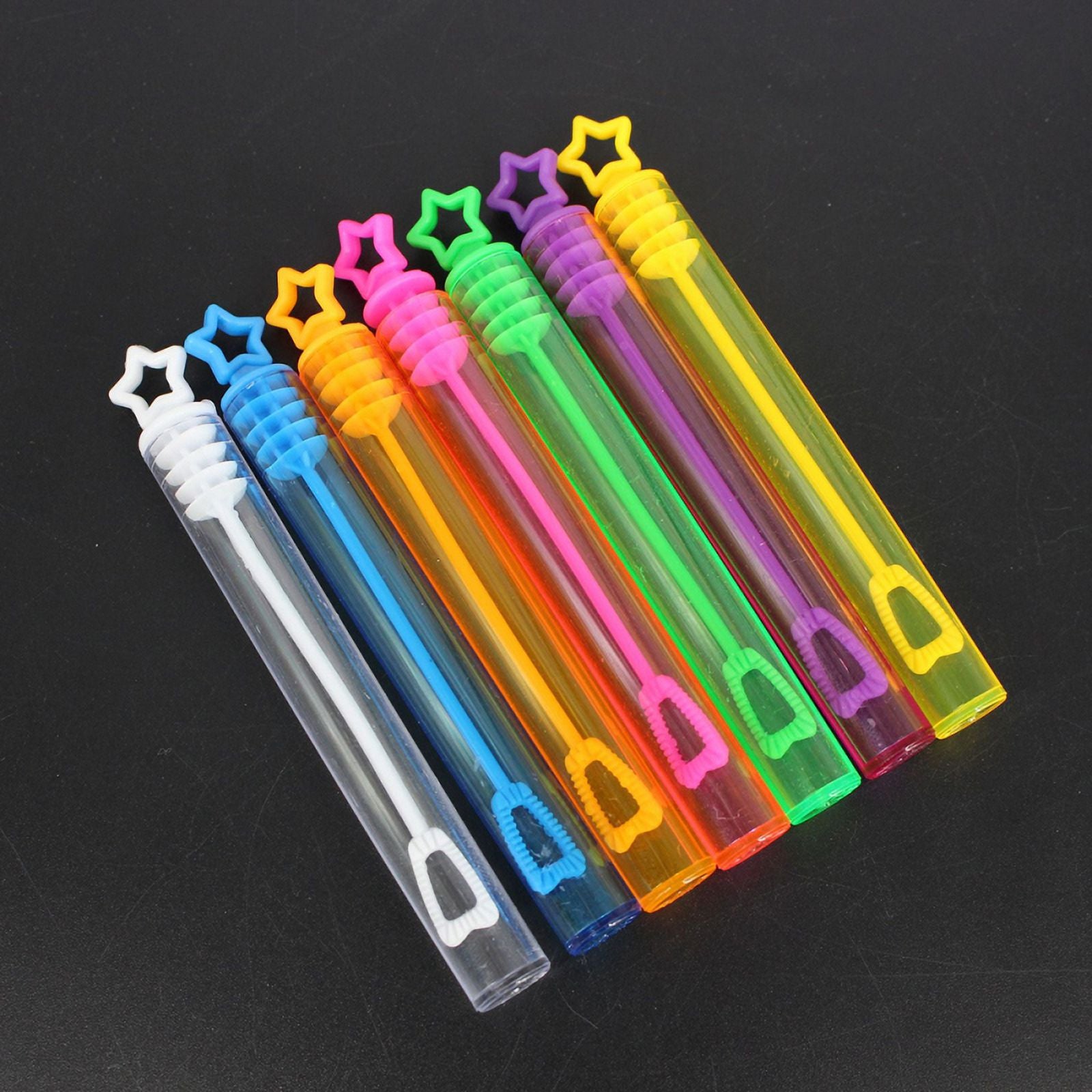 12Pcs Star Heart Shape Bubble Wands Toys A759141