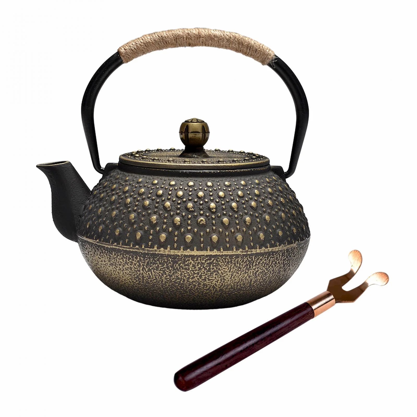Cast Iron Teapot Tea Kettle Q1830