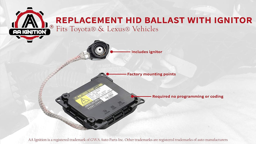 Xenon Headlight Control Unit Pack of 2 Y8322