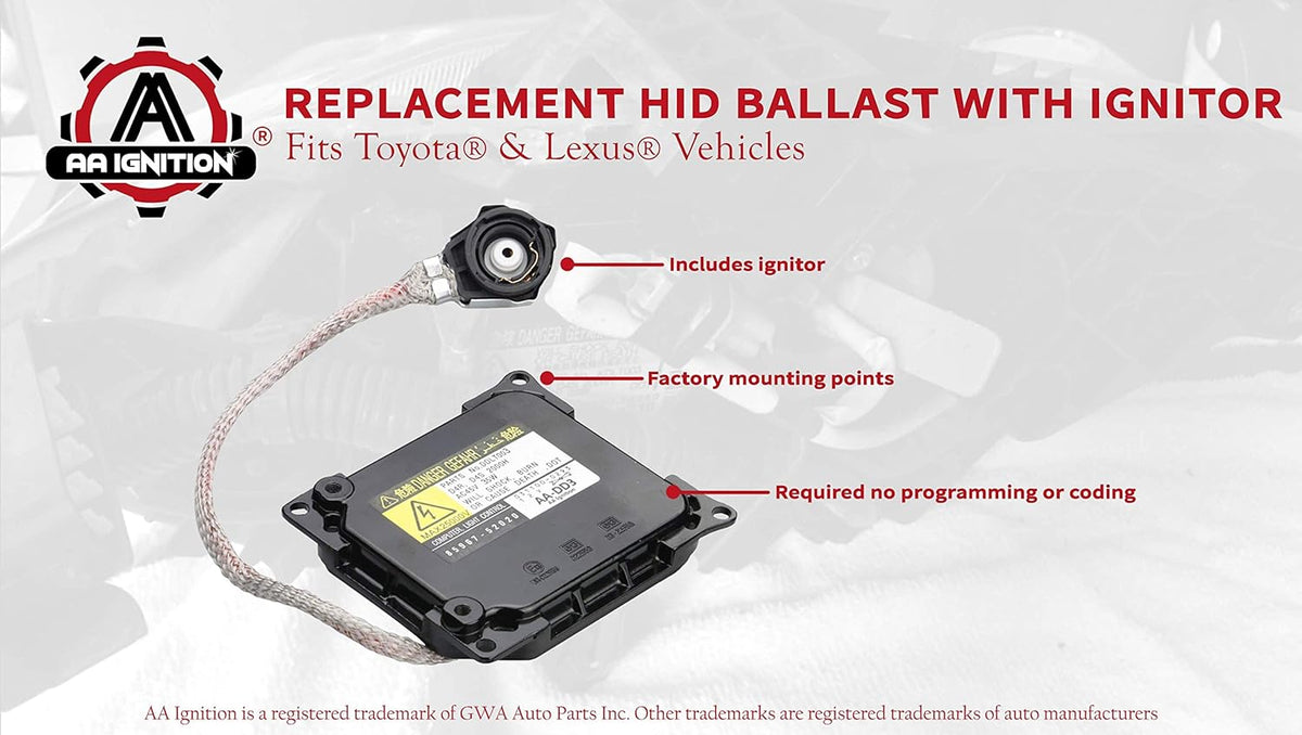 Xenon Headlight Control Unit Pack of 2 Y8322