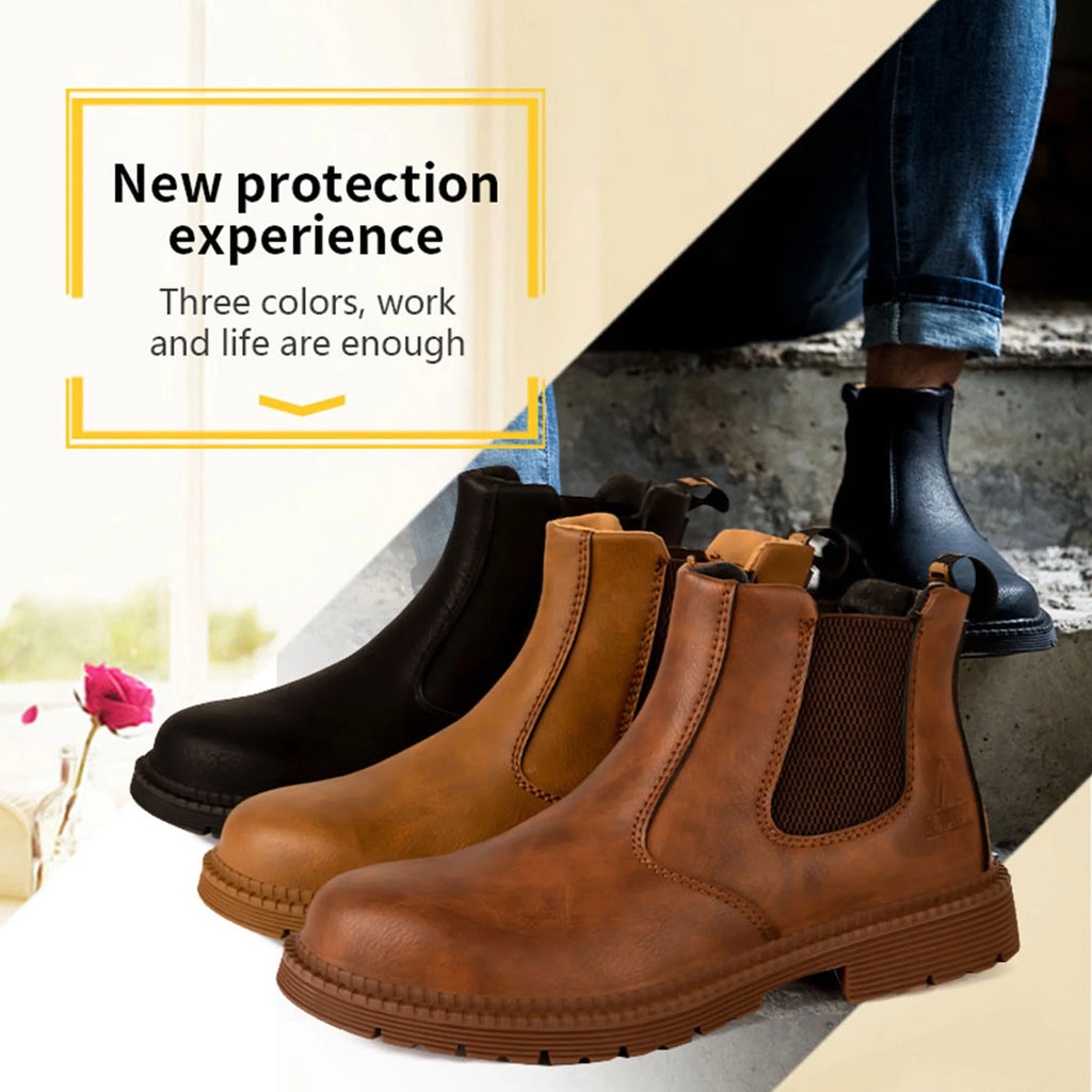 Steel Toe Waterproof Work Boots T831674