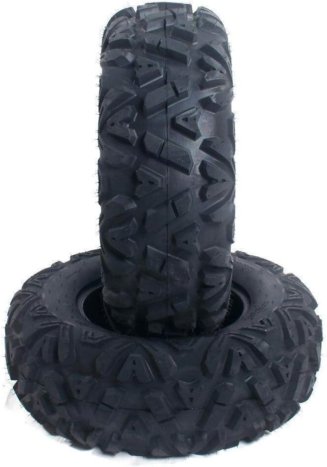 2 PCS All Terrain Tubeless ATV UTV Sports Tires 27x9-12 Front Left & Right 6PR E141233