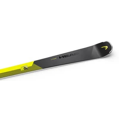 V8 Skis with PRD 11 GW Bindings Black Grey Yellow - 149 U2303