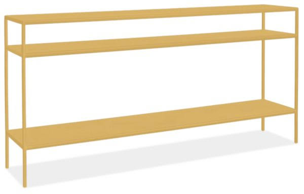 Saffron Yellow Slim Console Table S921
